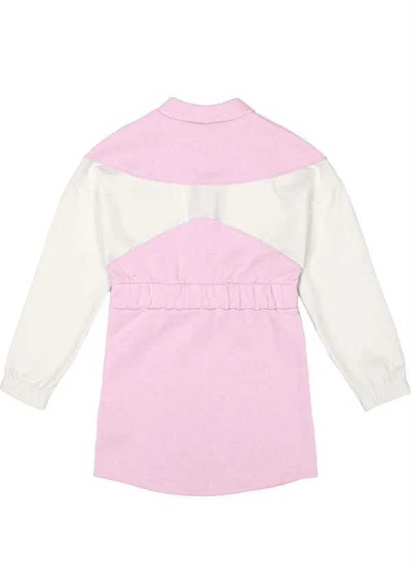 Brandili Mundi - Vestido Menina com Aplique de Ursinho Rosa 2