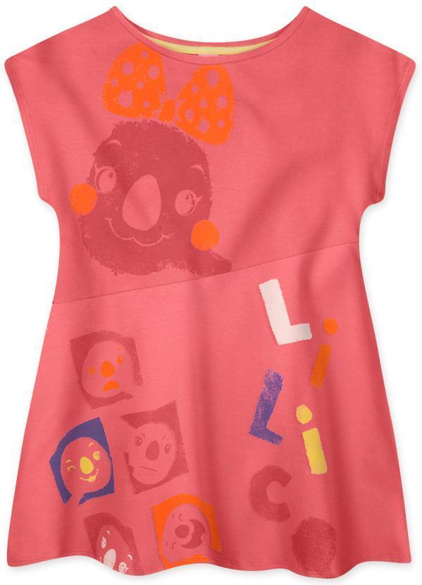 Lilica Ripilica - Vestido Menina com Repelência a Insetos Laranja