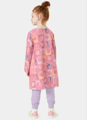 Lilica Ripilica - Vestido Menina com Repelência a Insetos Rosa - LILICA RIPILICA
