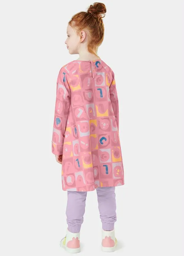 Lilica Ripilica - Vestido Menina com Repelência a Insetos Rosa 2