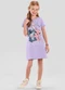 Brandili - Vestido Menina do Stitch Brilhante Preto - variação: Lilás
