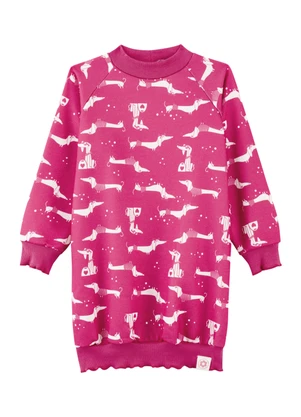 Marlan - Vestido Menina em Moletom Fashionsichas Rosa - MARLAN