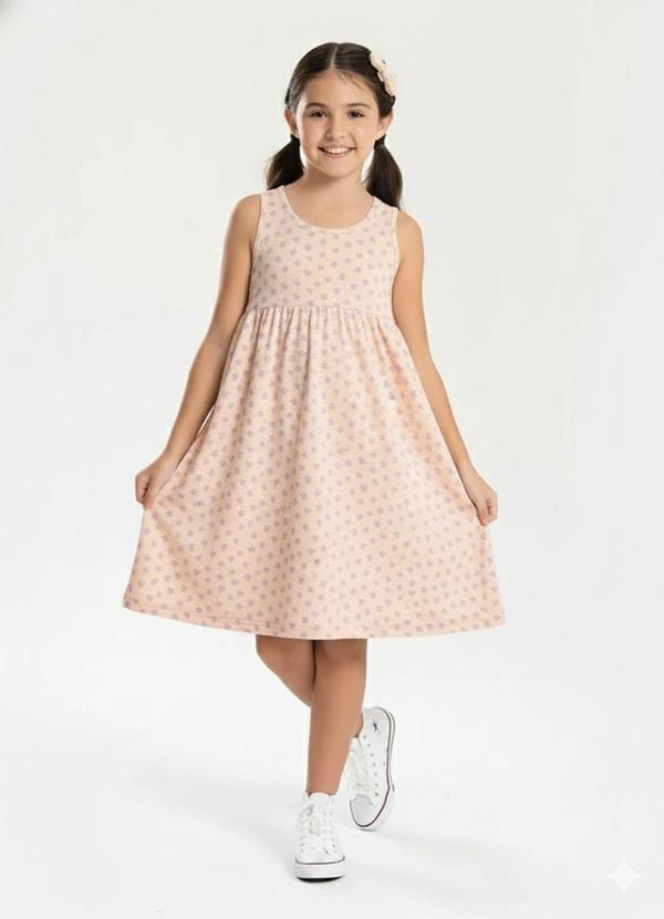 Rosa Azul - Vestido Menina Flores Iaia Amarelo