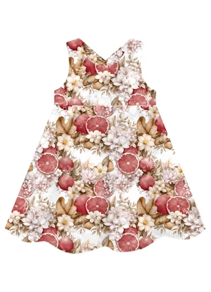 Vestido Menina Frutas Milon (Vermelho) - MILON