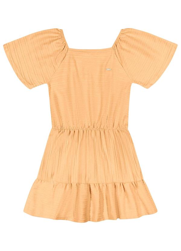 Elian - Vestido  Menina Manga Curta Elian Laranja