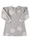 Milli e Nina - Vestido Menina Molecotton Gatinhos Cinza - variação: Cinza
