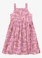 Trick Nick - Vestido Menina Popeline Borboletas Rosa - variação: Rosa