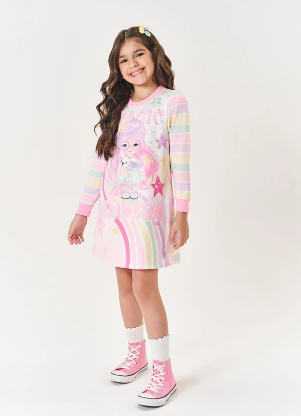 Cinti - Vestido Menina Princesa Cinti Rosa
