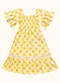 Fakini Kids - Vestido Midi Rosa - variação: Amarelo