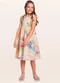 Fakini Kids - Vestido Midi Bege - variação: Bege