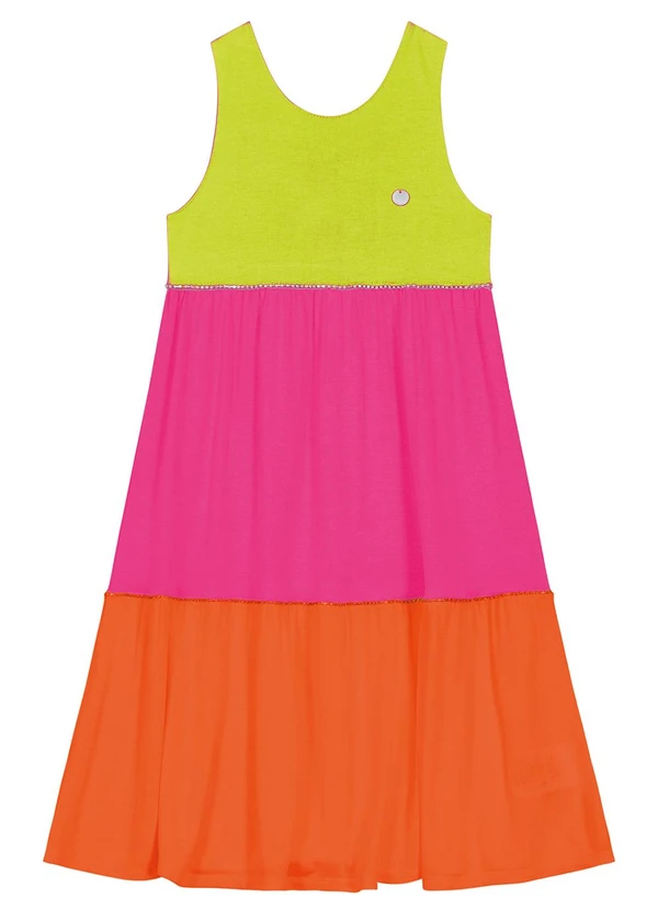 Trick Nick - Vestido Midi Infantil Verde