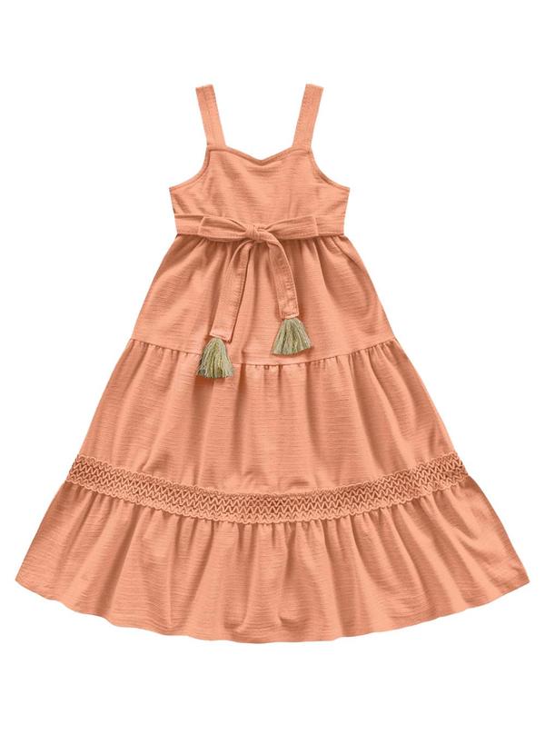 Playground - Vestido Midi Laranja 1