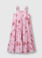 Carinhoso - Vestido Mídi Marias Floral Rosa - variação: Rosa