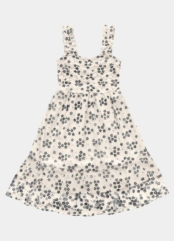 Fakini Kids - Vestido Midi Preto