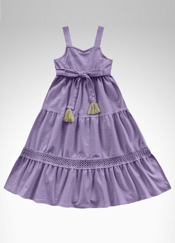 Playground - Vestido Midi Roxo