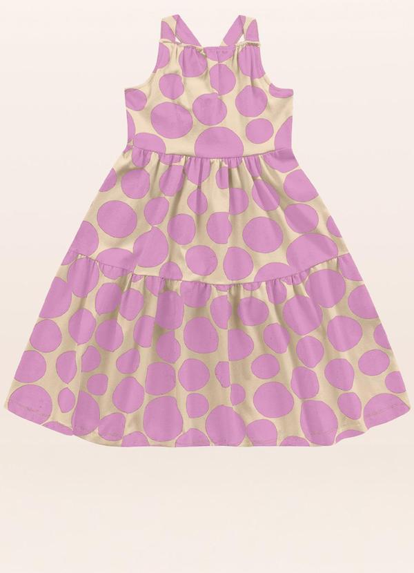 Fakini Kids - Vestido Midi Roxo