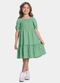 Fakini Kids - Vestido Midi Verde - variação: Verde