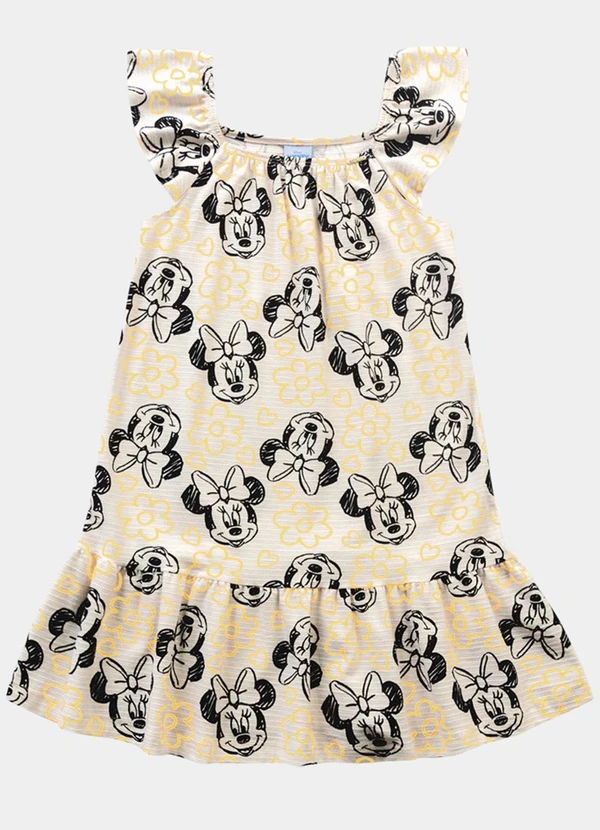 Fakini Kids - Vestido Minnie Amarelo