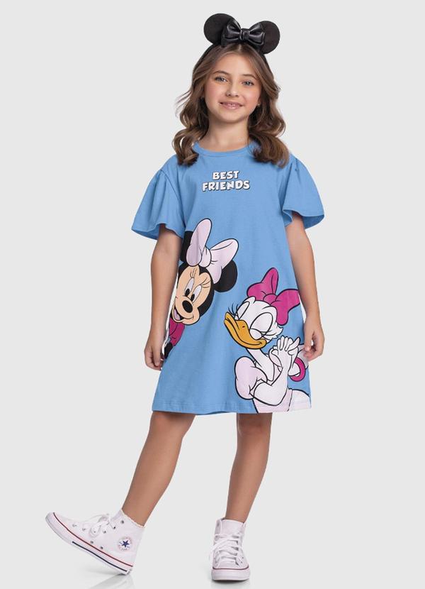 Fakini Kids - Vestido Minnie Azul