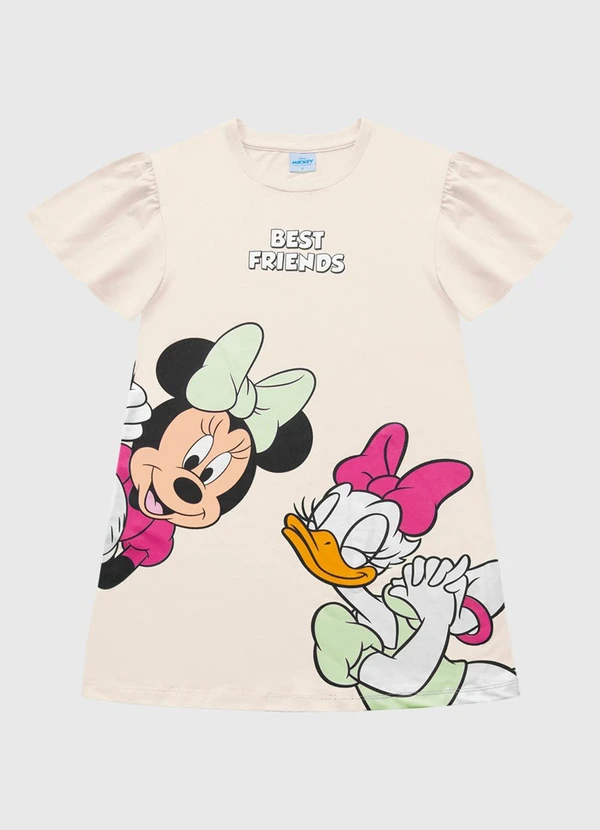 Fakini Kids - Vestido Minnie Bege