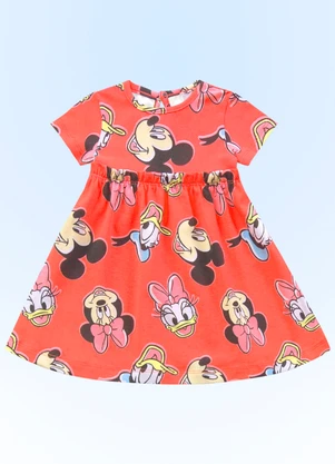 Fakini Kids - Vestido Minnie Rosa - FAKINI KIDS