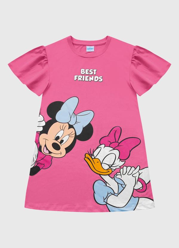 Fakini Kids - Vestido Minnie Rosa