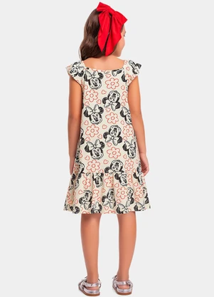Fakini Kids - Vestido Minnie Vermelho - FAKINI KIDS