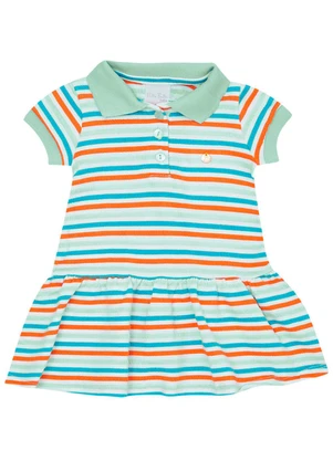 Pulla Bulla - Vestido Molecotton Menina Verde - PULLA BULLA