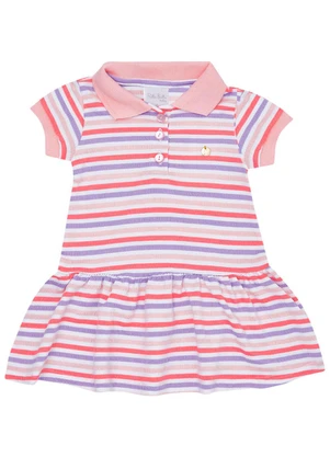 Pulla Bulla - Vestido Molecotton Menina Vermelho - PULLA BULLA