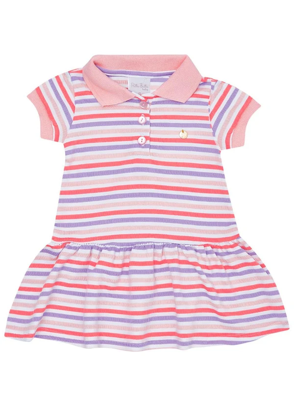 Pulla Bulla - Vestido Molecotton Menina Vermelho