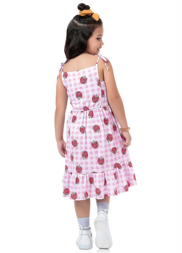 Fakini Kids - Vestido Morangos Estampado 2