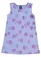 Bee Loop - Vestido Morangos Infantil Rosa - variação: Roxo