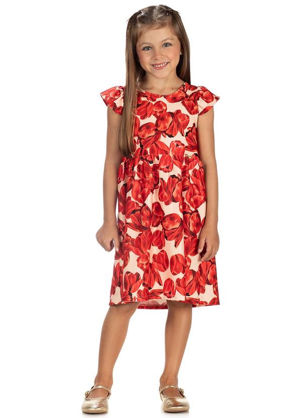 Amada - Vestido Natal Sarjada Essencial Vermelho 1