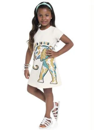 Brandili - Vestido Natural - BRANDILI