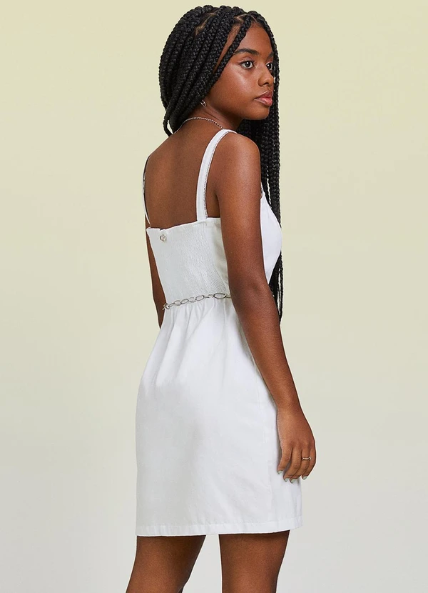 I Am - Vestido New Year Branco 2
