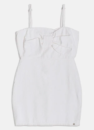 I Am - Vestido Off White com Laço Off White - I AM