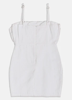 I Am - Vestido Off White com Laço Off White - I AM