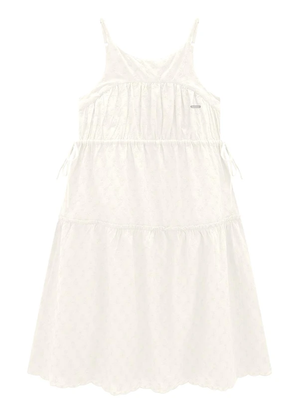 Carinhoso - Vestido Off White Midi em Laíse 2