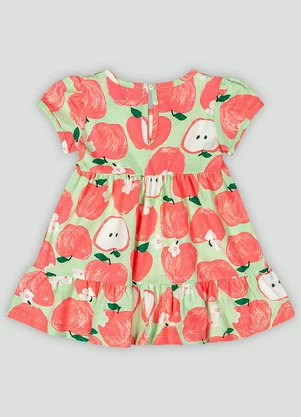 Vestido para Bebê em Cotton Up Baby Rosa - UP BABY