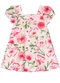Quimby - Vestido para Bebê em Laise Estampado Bege - variação: Bege