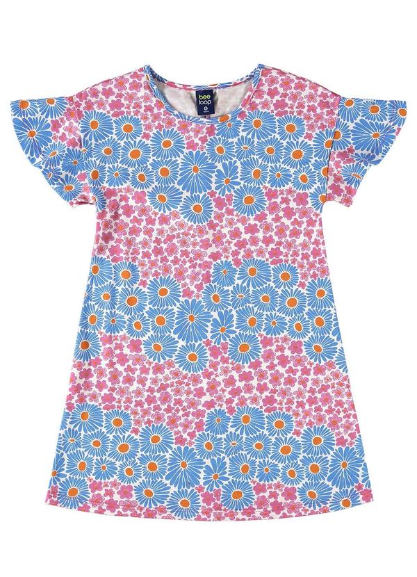 Bee Loop - Vestido para Menina Branco