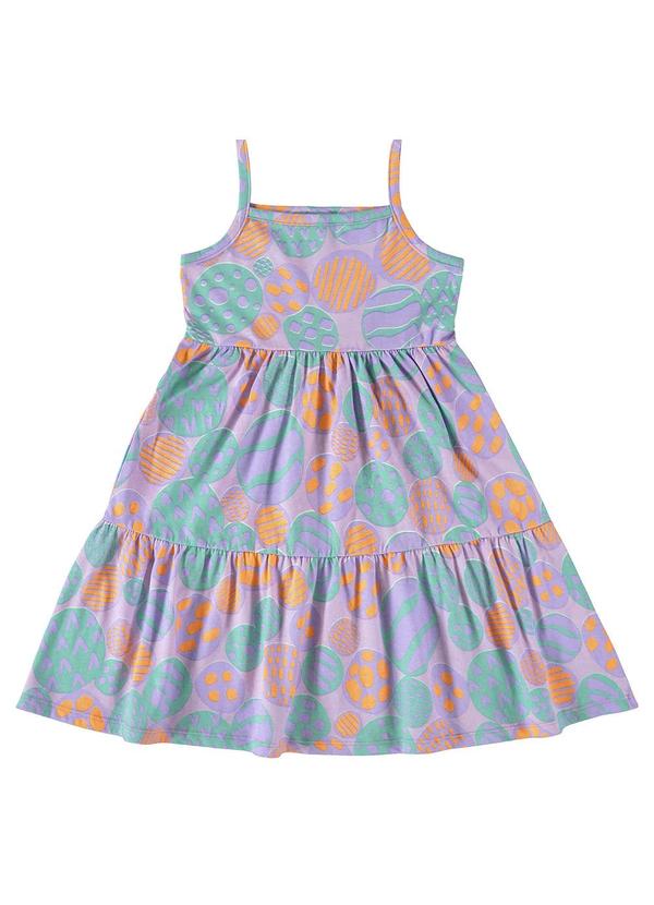 Bee Loop - Vestido para Menina Roxo