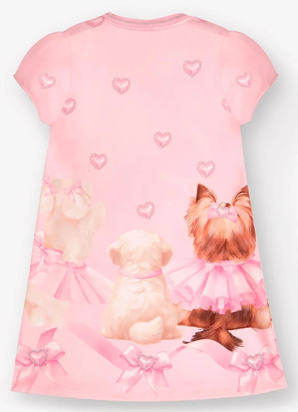 Trick Nick - Vestido Ponto Roma Rosa 6