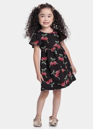 Fakini Kids - Vestido Preto - FAKINI KIDS