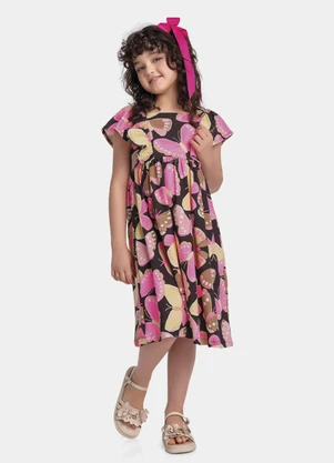 Fakini Kids - Vestido Preto - FAKINI KIDS