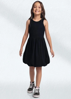 Fakini Kids - Vestido Preto - FAKINI KIDS