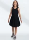 Fakini Kids - Vestido Bege - variação: Preto