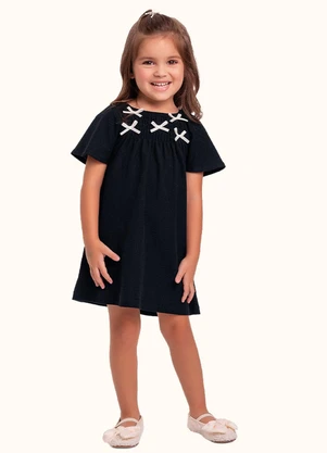 Fakini Kids - Vestido Preto - FAKINI KIDS