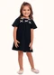 Fakini Kids - Vestido Bege - variação: Preto