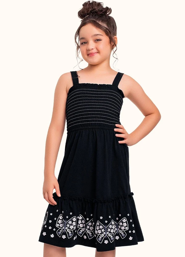Fakini Kids - Vestido Preto 1